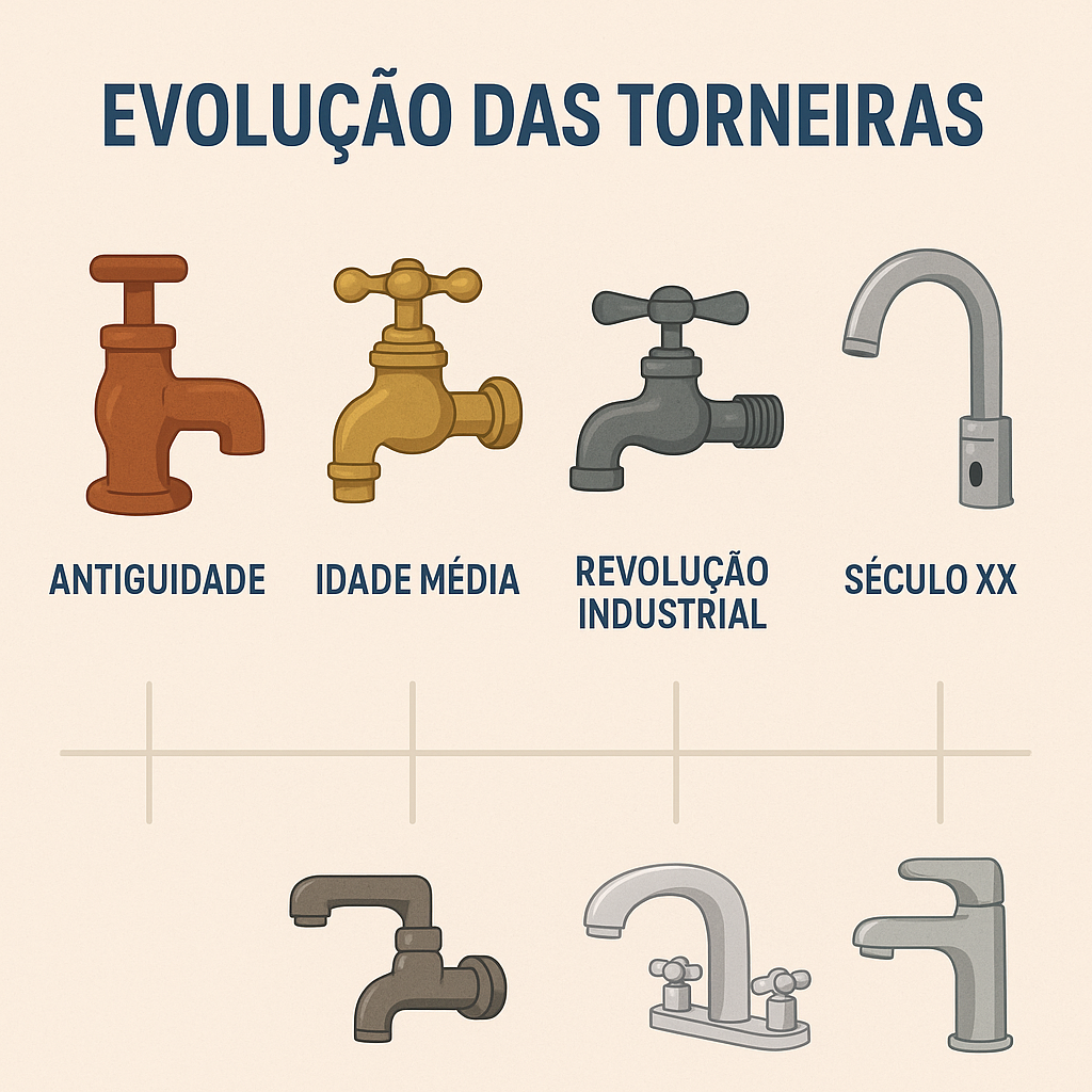 Evolução das Torneiras Faucet