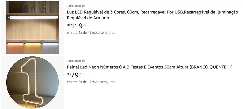 Promoções Amazon