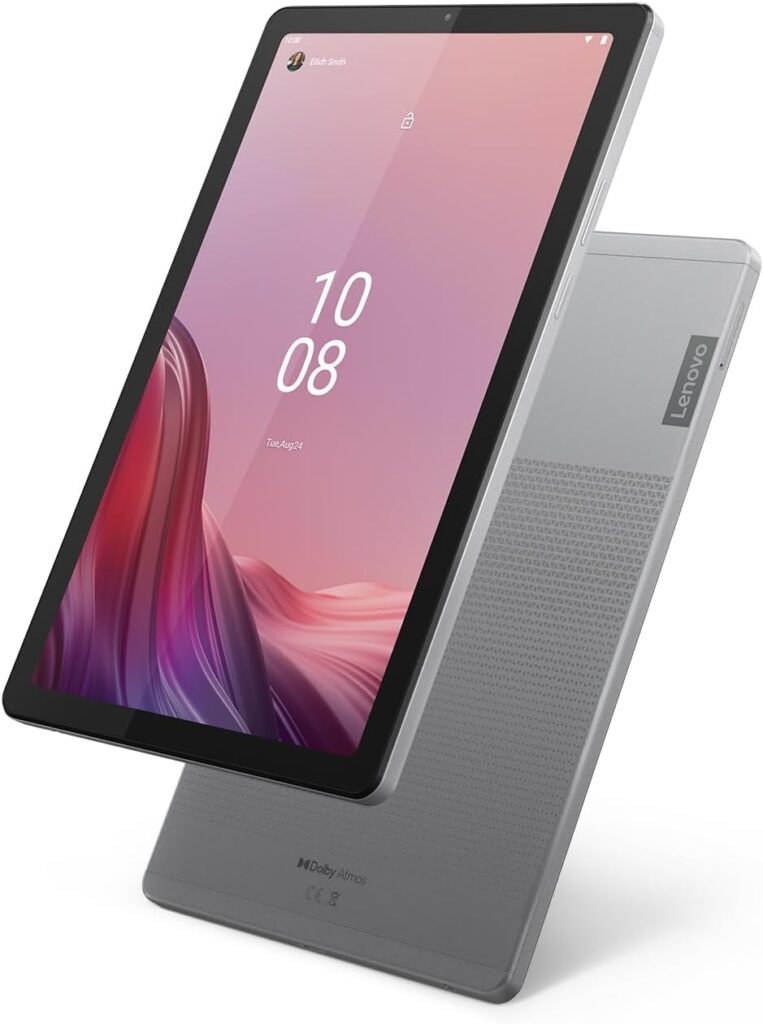 Tablet Lenovo Tab M9 Octa-Core 4GB 64GB Wi-Fi, Câmera Principal 8MP, Câmera Frontal 2MP 9" WVA (1340x800) Bateria 5100 mAh Prata